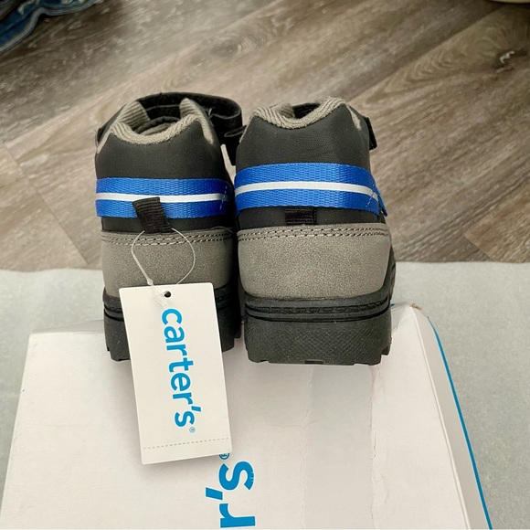 NWT Carter’s Slip-On Velcro Strap Boots - Picture 6 of 7